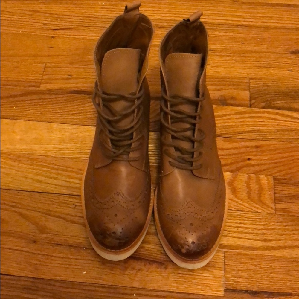 ASOS Oxford Camel Boots